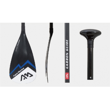   CARBON GUIDE Carbon/Fiberglass iSUP Paddle (3 sections)
