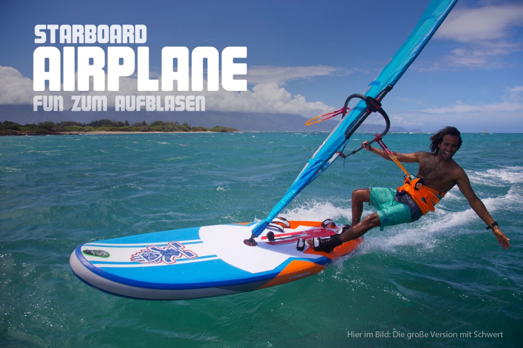 Airplane Starboard - новая революция в виндсерфинге? Airplane Starboard - новая революция в виндсерфинге?
